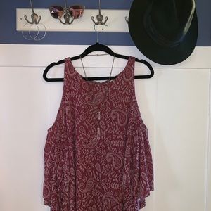 Lucky brand cold shoulder top size 1X